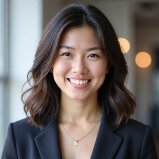 Portrait of Sarah Chen, Marine Biologist and Consultant