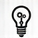 Lightbulb icon with gears, representing personalized solutions