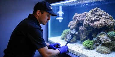 Aquarium maintenance service