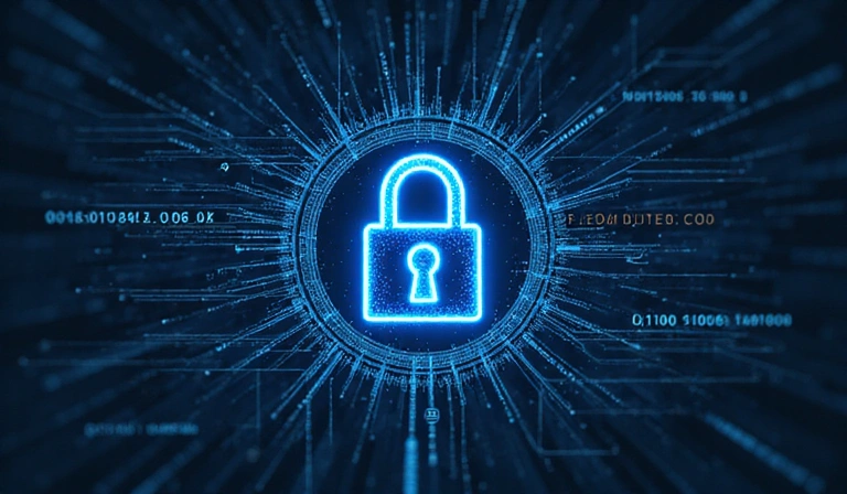 Cybersecurity lock with digital data streams